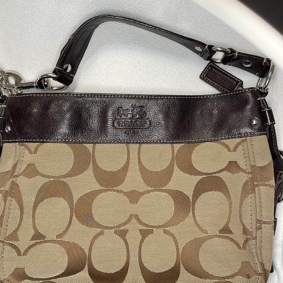 Coach F12657 "Zoe"- Women's Signature Hobo Bag - Picture 10 of 10